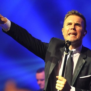 Gary Barlow in Gary Barlow Performing Live on Stage