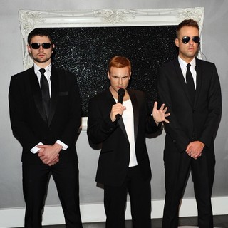 Gary Barlow in The Wax Figure of Gary Barlow Moved Into A Protected VIP Area