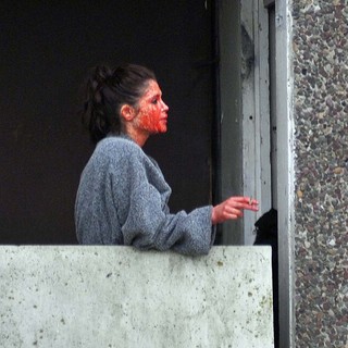 Gemma Arterton and Saoirse Ronan During A Break from Filming Byzantium - gemma-arterton-during-break-filming-byzantium15