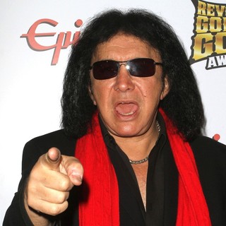 Gene Simmons, KISS in 2012 Revolver Golden Gods Awards Show