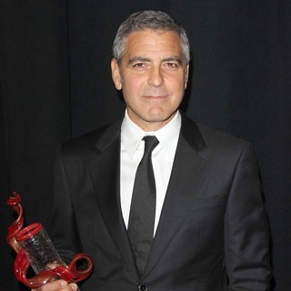 George Clooney in The 23rd Annual Palm Springs International Film Festival Awards Gala - Press Room