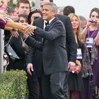 George Clooney in The 69th Annual Golden Globe Awards - Arrivals