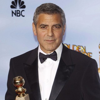 George Clooney in The 69th Annual Golden Globe Awards - Press Room