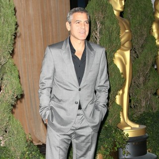 George Clooney in 84th Annual Academy Awards Nominees Luncheon