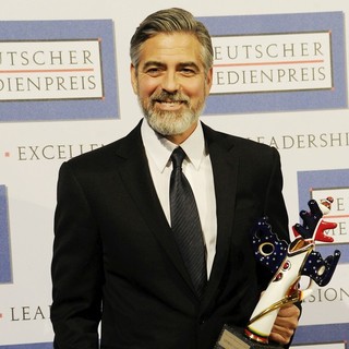 George Clooney in George Clooney Is Awarded with The Deutscher Medienpreis Award