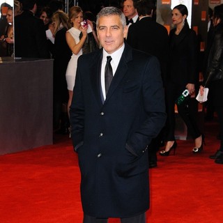 George Clooney in Orange British Academy Film Awards 2012 - Arrivals