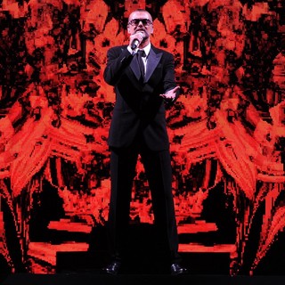 George Michael in George Michael Performs During A Sold Out Concert