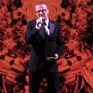 George Michael in George Michael Performs During A Sold Out Concert