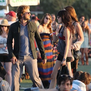 Gerard Butler in Celebrities at The 2012 Coachella Valley Music and Arts Festival - Day 3
