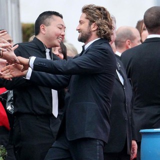 Gerard Butler in The 69th Annual Golden Globe Awards - Arrivals