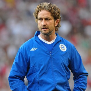 Gerard Butler in Soccer Aid 2012 in Support of UNICEF UK