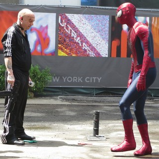 On The Set of The Amazing Spider-Man 2