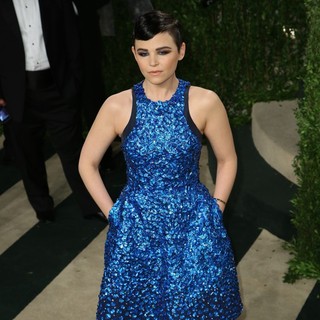 Ginnifer Goodwin in 2013 Vanity Fair Oscar Party - Arrivals - ginnifer-goodwin-2013-vanity-fair-oscar-party-04