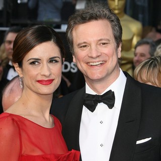 Livia Giuggioli, Colin Firth in 84th Annual Academy Awards - Arrivals