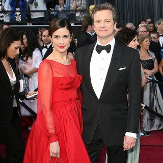 Livia Giuggioli, Colin Firth in 84th Annual Academy Awards - Arrivals