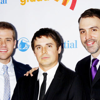 Scott Evans, Brett Claywell, Ron Carlivati in 21st Annual GLAAD Media Awards
