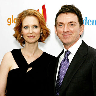 Cynthia Nixon, Michael Patrick King in 21st Annual GLAAD Media Awards