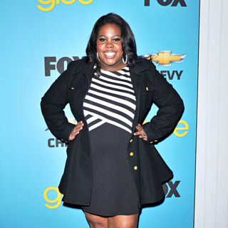 Amber Riley in 'Glee' Spring Premiere Episode Outdoor Screening