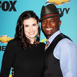 Idina Menzel, Taye Diggs in 'Glee' Spring Premiere Episode Outdoor Screening