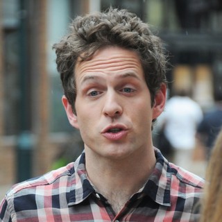 Glenn Howerton in It's Always Sunny in Philadelphia Film Set