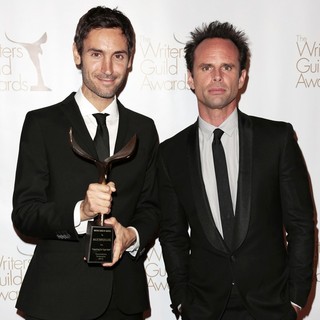 Walton Goggins in 2013 Writers Guild Awards - Press Room - goggins-bendjelloul-2013-writers-guild-awards-press-room-02