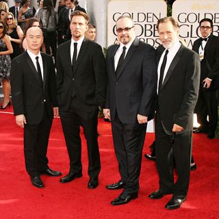 C.S. Lee, Desmond Harrington, David Zayas, James Remar in 68th Annual Golden Globe Awards - Arrivals
