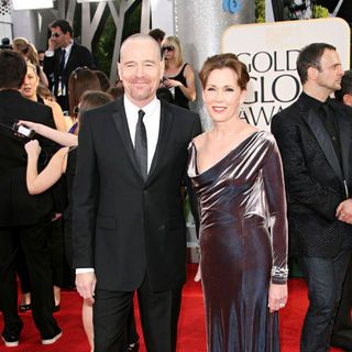 Bryan Cranston, Robin Dearden in 68th Annual Golden Globe Awards - Arrivals