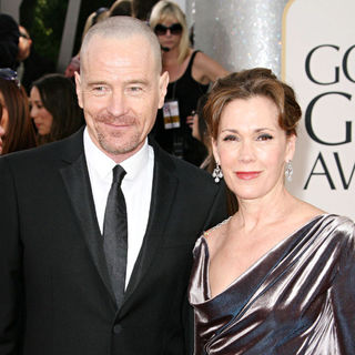 Bryan Cranston, Robin Dearden in 68th Annual Golden Globe Awards - Arrivals