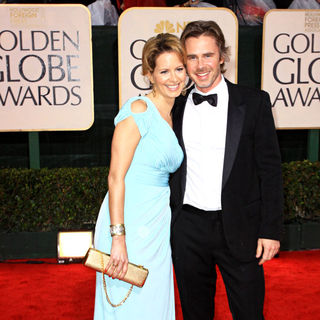Sam Trammell, Missy Yager in 67th Golden Globe Awards - Arrivals