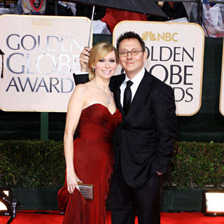 Carrie Preston, Michael Emerson in 67th Golden Globe Awards - Arrivals