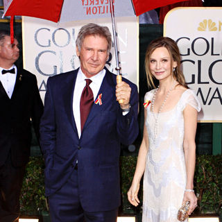 Harrison Ford, Calista Flockhart in 67th Golden Globe Awards - Arrivals