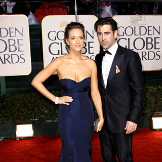Colin Farrell, Alicja Bachleda in 67th Golden Globe Awards - Arrivals