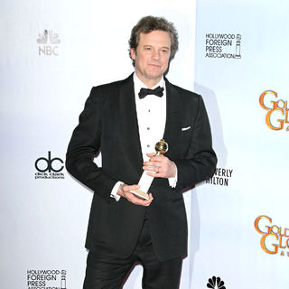 Colin Firth in 68th Annual Golden Globe Awards - Press Room