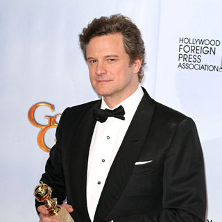 Colin Firth in 68th Annual Golden Globe Awards - Press Room
