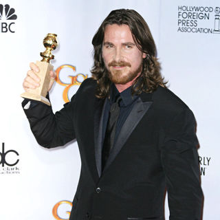 Christian Bale in 68th Annual Golden Globe Awards - Press Room