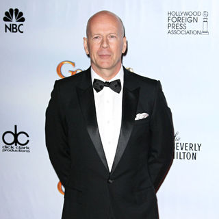 Bruce Willis in 68th Annual Golden Globe Awards - Press Room