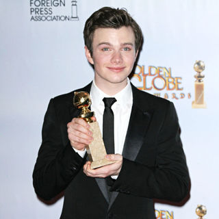 Chris Colfer in 68th Annual Golden Globe Awards - Press Room