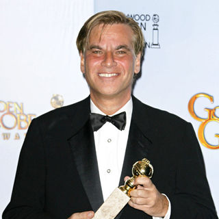 Aaron Sorkin in 68th Annual Golden Globe Awards - Press Room