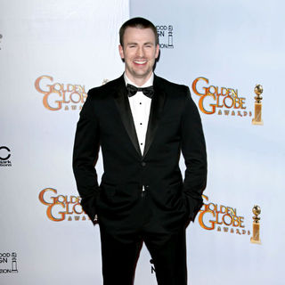 Chris Evans in 68th Annual Golden Globe Awards - Press Room