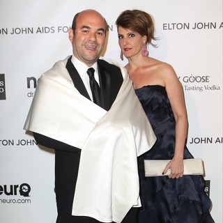 Ian Gomez, Nia Vardalos in 21st Annual Elton John AIDS Foundation's Oscar Viewing Party