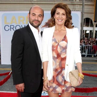 Ian Gomez, Nia Vardalos in Larry Crowne Los Angeles Premiere