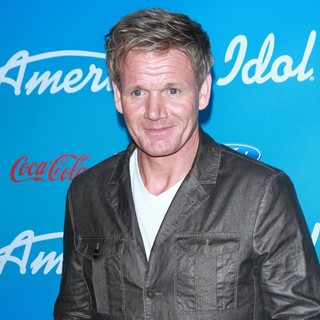 Gordon Ramsay in FOX's American Idol Finalists Party