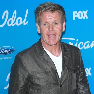 Gordon Ramsay in FOX's American Idol Finalists Party