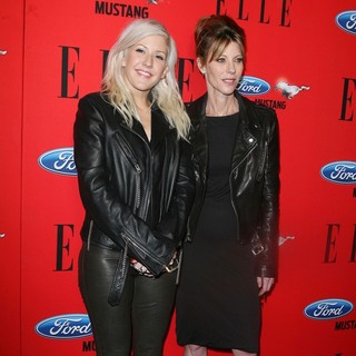 Ellie Goulding, Robbie Myers in ELLE Women in Music 2012