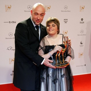 Der Graf, Sarah Pisek in Bambi 2011 Awards - Press Room