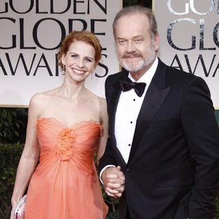 Kayte Walsh, Kelsey Grammer in The 69th Annual Golden Globe Awards - Arrivals