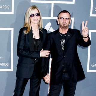 Barbara Bach, Ringo Starr in 52nd Annual Grammy Awards