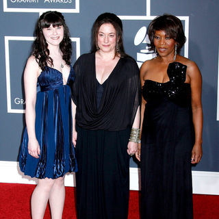 Alfre Woodard, Sharon Gelman, Michelle McGonigle in 52nd Annual Grammy Awards