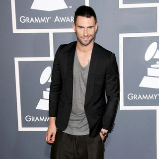 Adam Levine, Maroon 5 in The 53rd Annual GRAMMY Awards - Red Carpet Arrivals