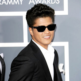Bruno Mars in The 53rd Annual GRAMMY Awards - Red Carpet Arrivals